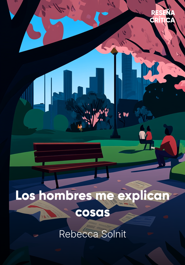 Portada del libro Los hombres me explican cosas, de Rebecca Solnit — resumen crítico y reseña en 12min