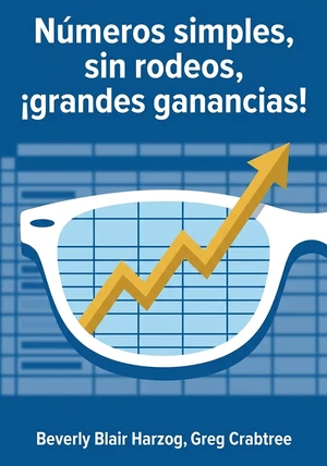 Portada del libro Números simples, sin rodeos, ¡grandes ganancias! , de Beverly Blair Harzog & Greg Crabtree — resumen crítico y reseña en 12min