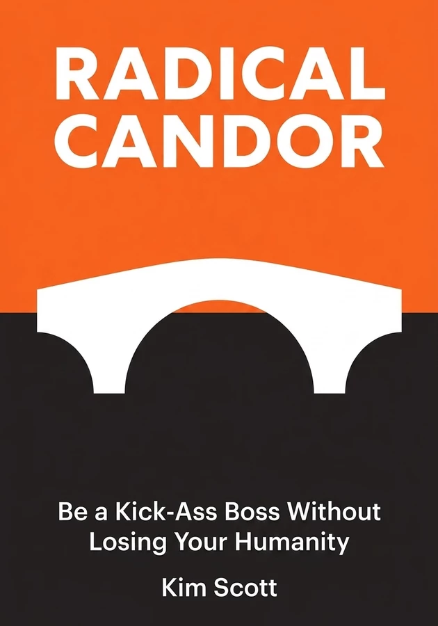 Book cover of Radical Candor by Kim Scott — critical summary review on 12min