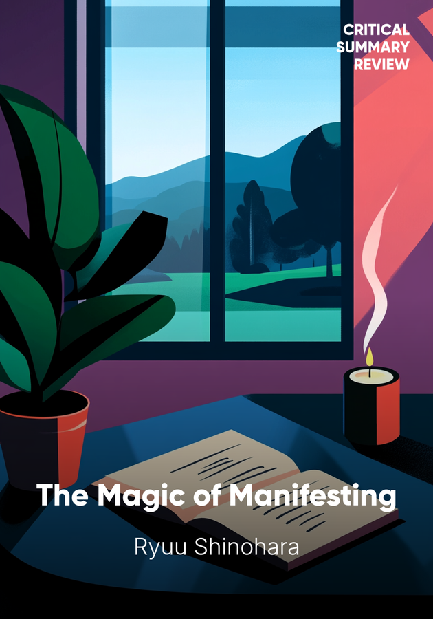 Book cover of The Magic of Manifesting by Ryuu Shinohara — critical summary review on 12min