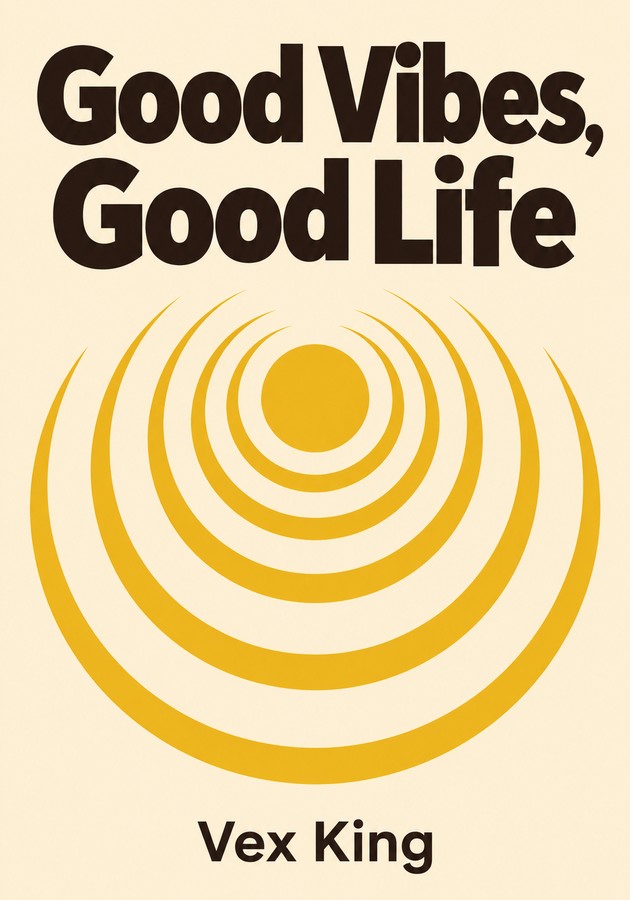 Book cover of Good Vibes, Good Life by Vex King — critical summary review on 12min