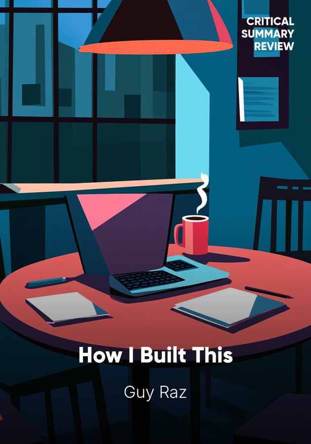Book cover of How I Built This by Guy Raz — critical summary review on 12min