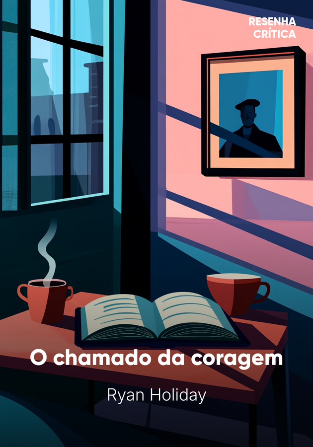 Capa do livro O chamado da coragem, de Ryan Holiday — resumo e resenha crítica no 12min
