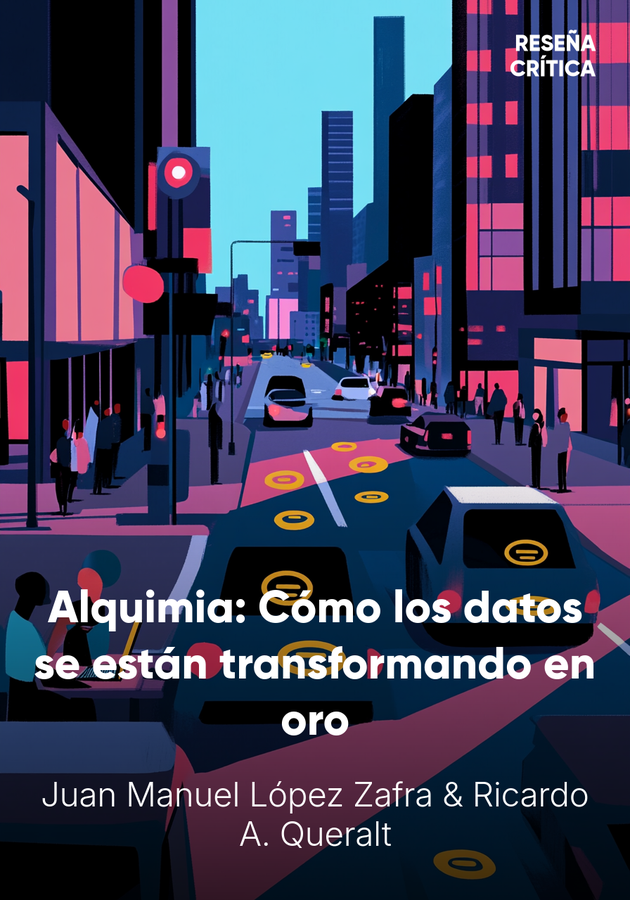 Portada del libro Alquimia: Cómo los datos se están transformando en oro, de Juan Manuel López Zafra — resumen crítico y reseña en 12min