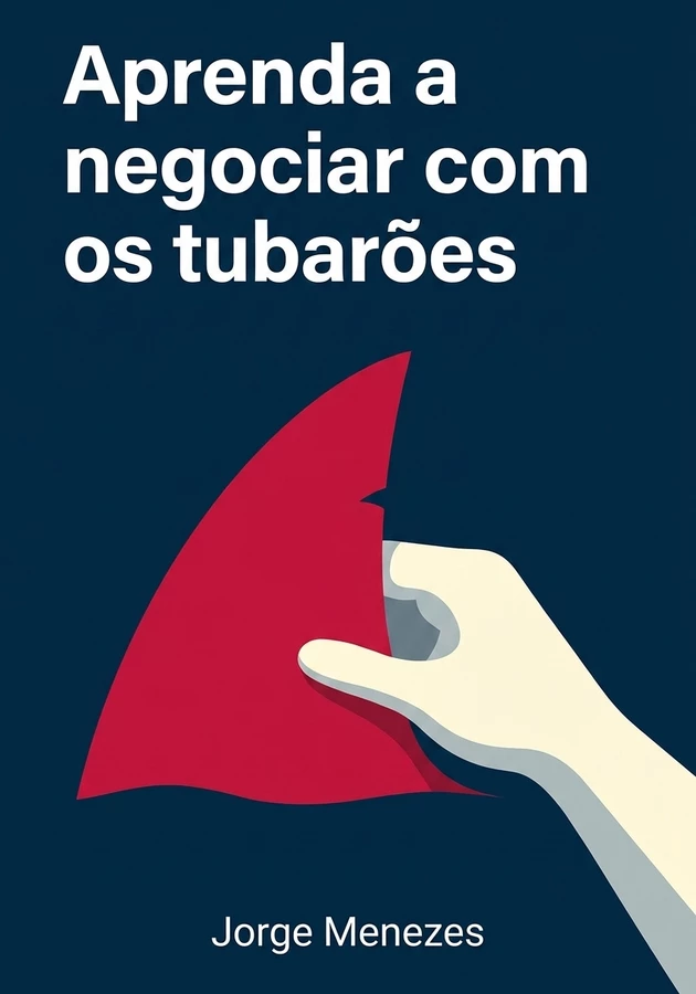 Capa do livro Aprenda a negociar com os tubarões, de Jorge Menezes — resumo e resenha crítica no 12min