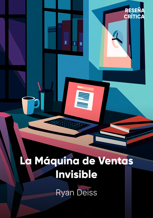 Portada del libro La Máquina de Ventas Invisible, de Ryan Deiss — resumen crítico y reseña en 12min