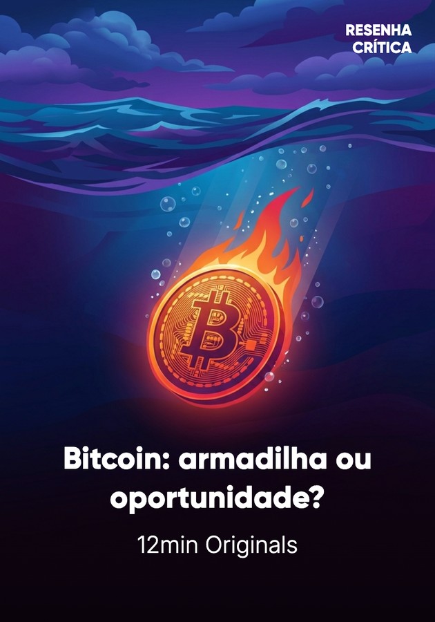 Capa do livro Bitcoin: armadilha ou oportunidade?, de 12min Originals — resumo e resenha crítica no 12min