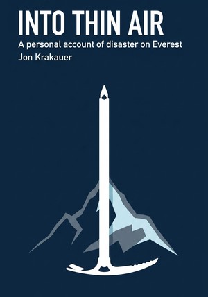 Book cover of Into Thin Air by Jon Krakauer — critical summary review on 12min