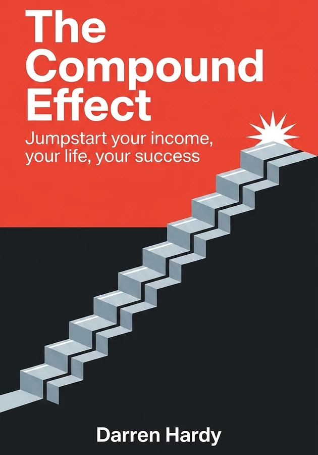 Book cover of The Compound Effect by Darren Hardy — critical summary review on 12min