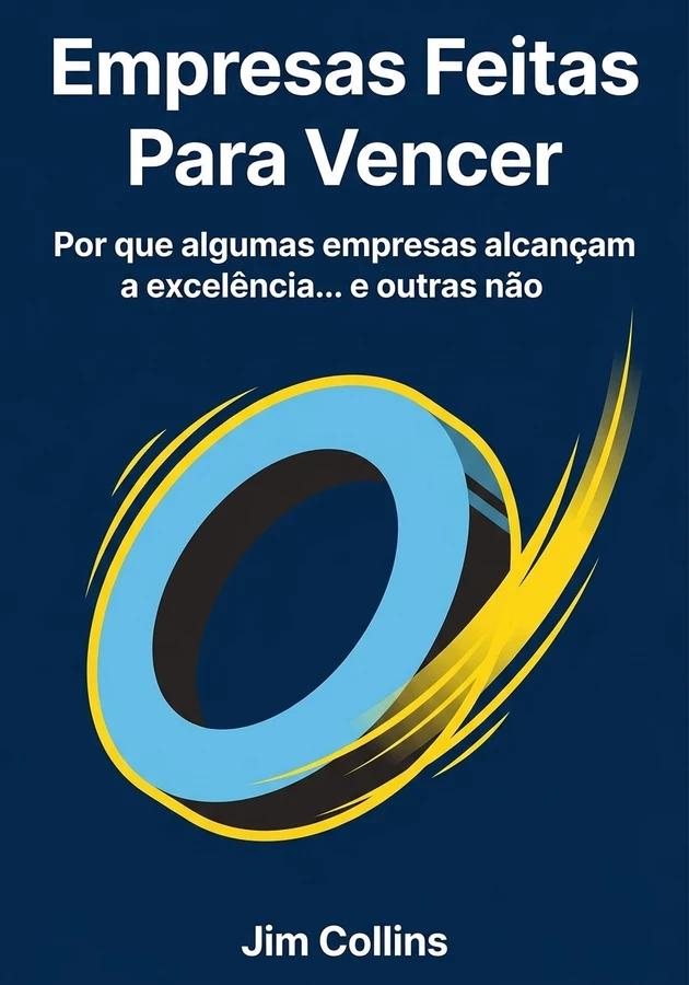 Capa do livro Empresas Feitas Para Vencer, de Jim Collins — resumo e resenha crítica no 12min