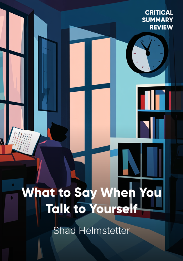 Book cover of What to Say When You Talk to Yourself by Shad Helmstetter — critical summary review on 12min