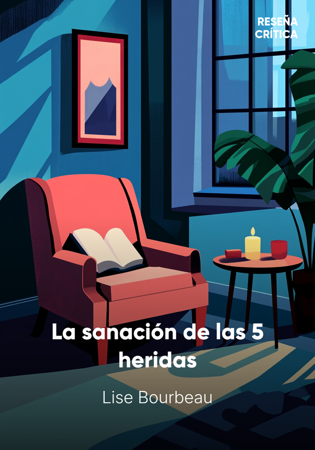 Portada del libro La sanación de las 5 heridas, de Lise Bourbeau — resumen crítico y reseña en 12min