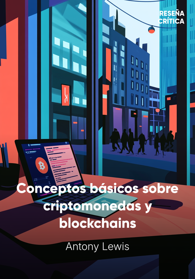 Portada del libro Conceptos básicos sobre criptomonedas y blockchains, de Antony Lewis — resumen crítico y reseña en 12min