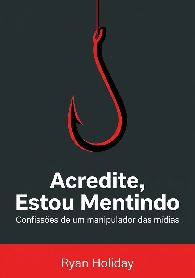 Capa do livro Acredite, Estou Mentindo, de Ryan Holiday — resumo e resenha crítica no 12min