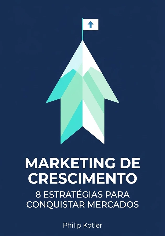 Capa do livro Marketing de Crescimento, de Philip Kotler — resumo e resenha crítica no 12min