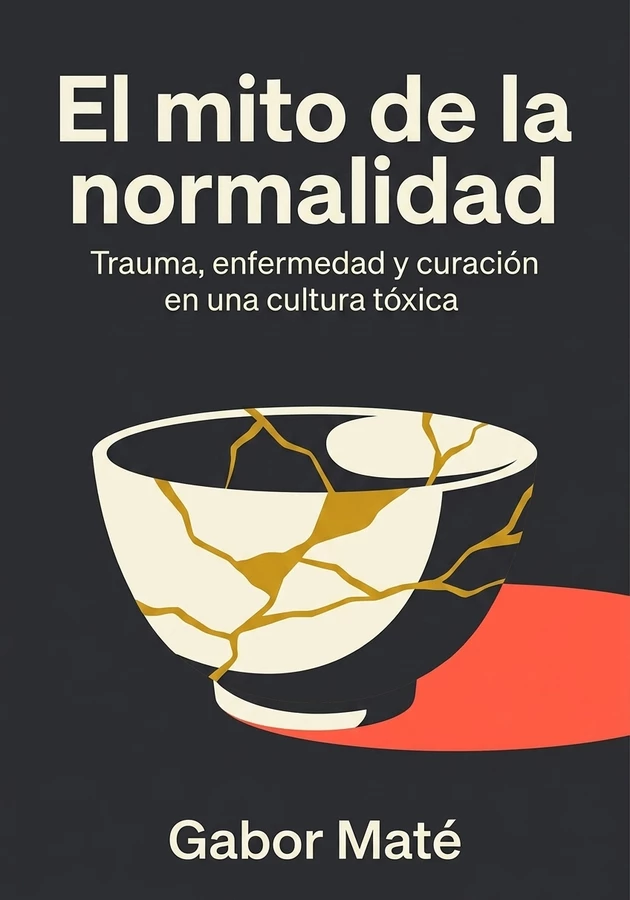 Portada del libro El mito de la normalidad, de Gabor Maté — resumen crítico y reseña en 12min