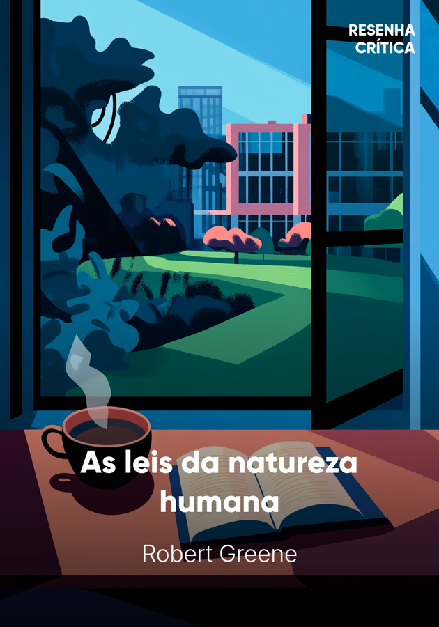 Capa do livro As leis da natureza humana, de Robert Greene — resumo e resenha crítica no 12min