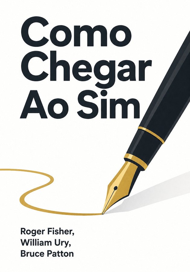 Capa do livro Como Chegar Ao Sim, de William Ury — resumo e resenha crítica no 12min