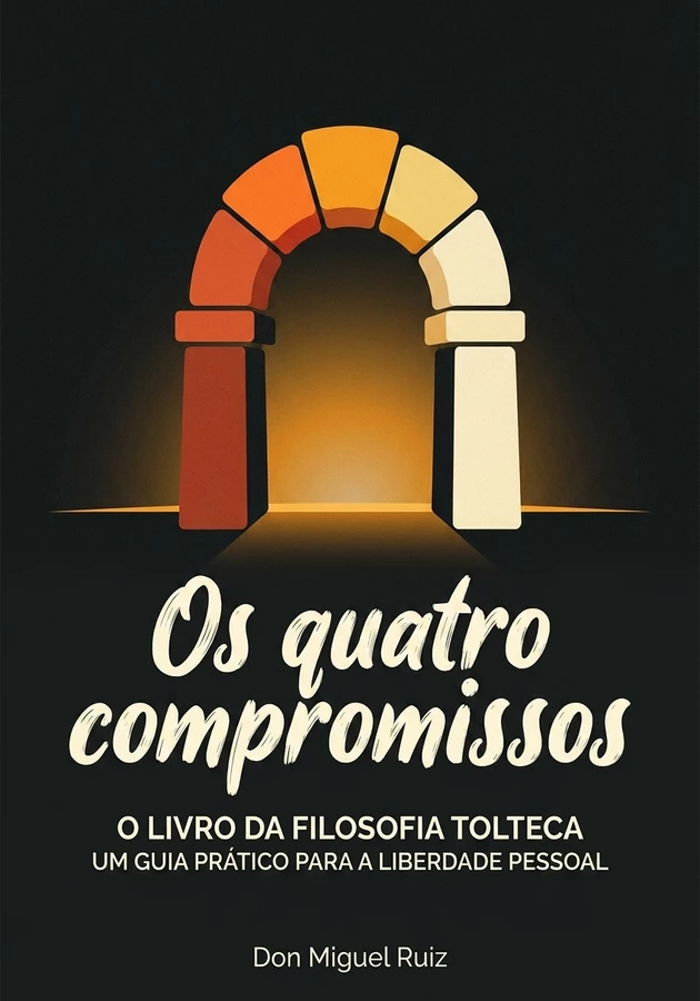 Capa do livro Os quatro compromissos, de Don Miguel Ruiz — resumo e resenha crítica no 12min