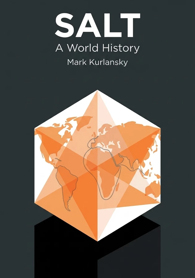 Book cover of Salt: A World History by Mark Kurlansky — critical summary review on 12min