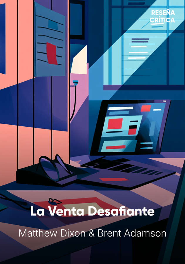Portada del libro La Venta Desafiante, de Matthew Dixon — resumen crítico y reseña en 12min