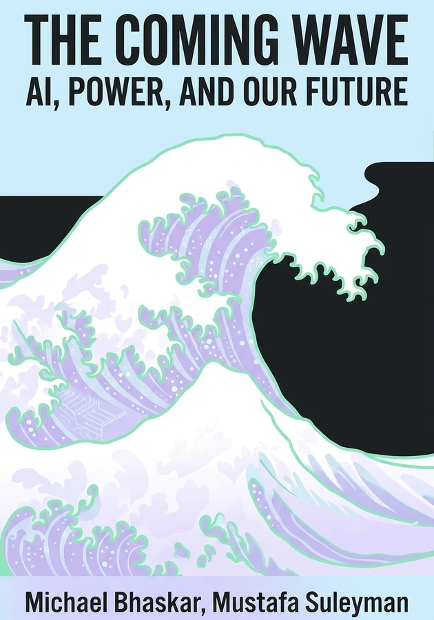 Capa do livro The Coming Wave, de Mustafa Suleyman & Michael Bhaskar — resumo e resenha crítica no 12min