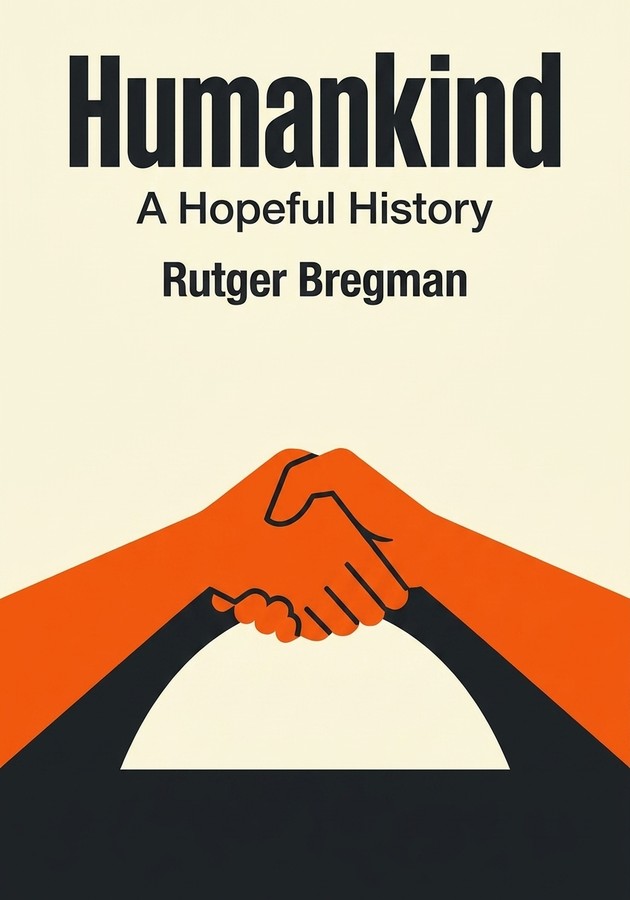 Book cover of Humankind by Rutger Bregman — critical summary review on 12min