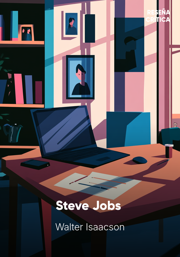 Portada del libro Steve Jobs , de Walter Isaacson — resumen crítico y reseña en 12min