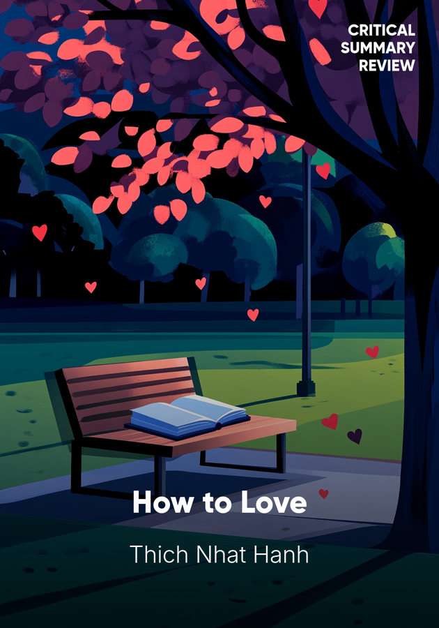 Book cover of How to Love by Thich Nhat Hanh — critical summary review on 12min