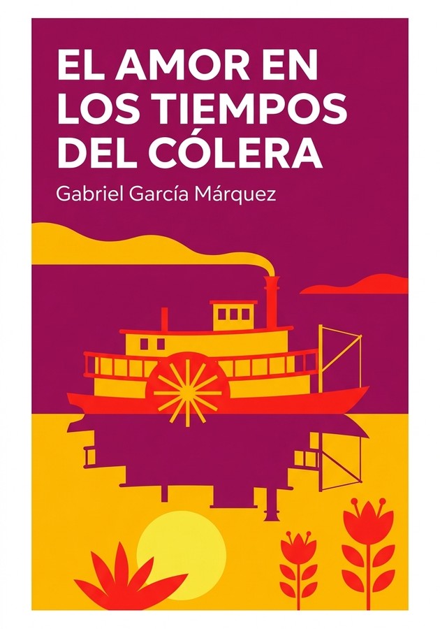 Portada del libro El amor en los tiempos del cólera, de Gabriel García Márquez — resumen crítico y reseña en 12min