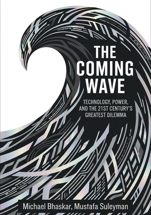 Portada del libro The Coming Wave, de Michael Bhaskar & Mustafa Suleyman — resumen crítico y reseña en 12min
