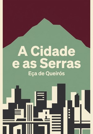 Capa do livro A Cidade e as Serras, de Eça de Queirós — resumo e resenha crítica no 12min