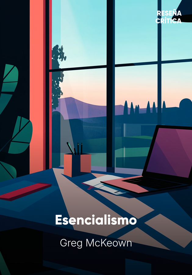 Portada del libro Esencialismo, de Greg McKeown — resumen crítico y reseña en 12min