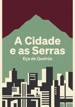 Capa do livro A Cidade e as Serras, de Eça de Queirós — resumo e resenha crítica no 12min