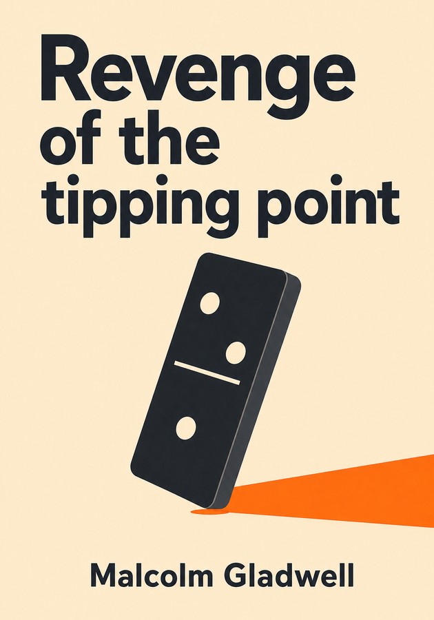 Capa do livro Revenge of the tipping point, de Malcolm Gladwell — resumo e resenha crítica no 12min