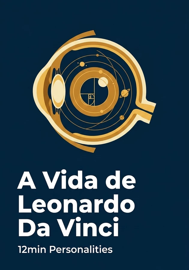Capa do livro A Vida de Leonardo Da Vinci, de 12min Personalities — resumo e resenha crítica no 12min