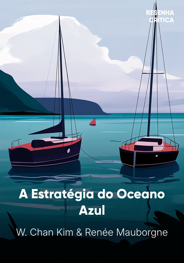 Capa do livro A Estratégia do Oceano Azul, de W. Chan Kim & Renée Mauborgne — resumo e resenha crítica no 12min