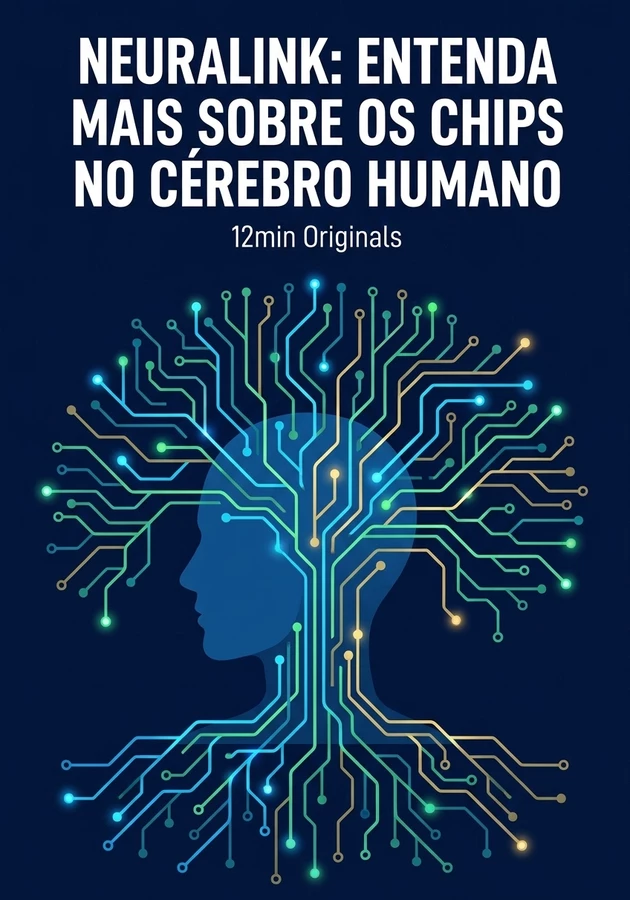 Capa do livro Neuralink: entenda mais sobre os chips no cérebro humano, de 12min Originals — resumo e resenha crítica no 12min