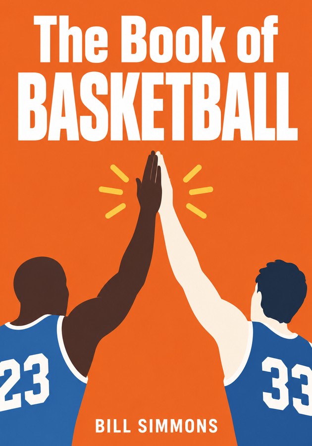 Book cover of The Book of Basketball by Bill Simmons — critical summary review on 12min