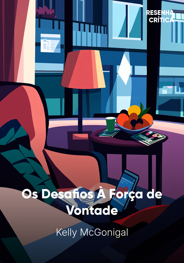 Capa do livro Os Desafios À Força de Vontade, de Kelly McGonigal — resumo e resenha crítica no 12min
