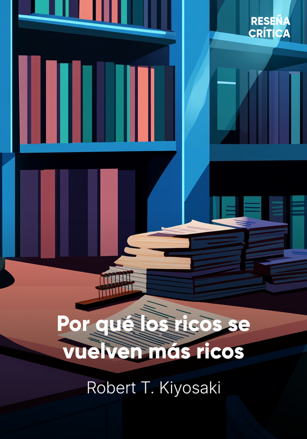 Portada del libro Por qué los ricos se vuelven más ricos, de Robert T. Kiyosaki — resumen crítico y reseña en 12min