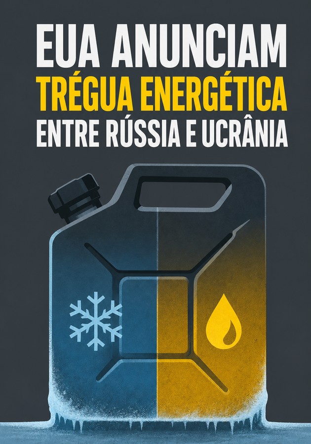 Capa do livro EUA anunciam trégua energética entre Rússia e Ucrânia, de 12min Originals — resumo e resenha crítica no 12min