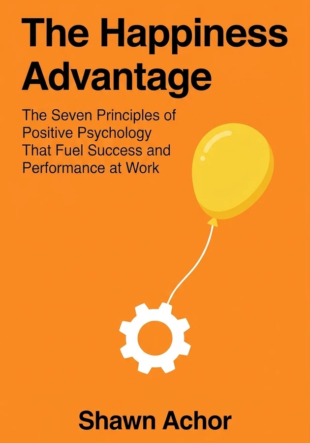 Book cover of The Happiness Advantage by  Shawn Achor  — critical summary review on 12min