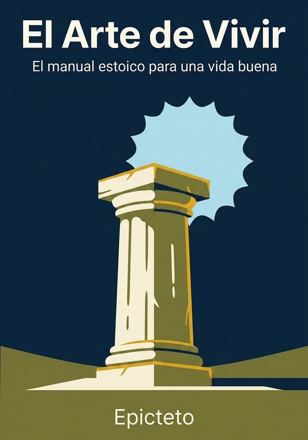Portada del libro El Arte de Vivir, de Epicteto — resumen crítico y reseña en 12min
