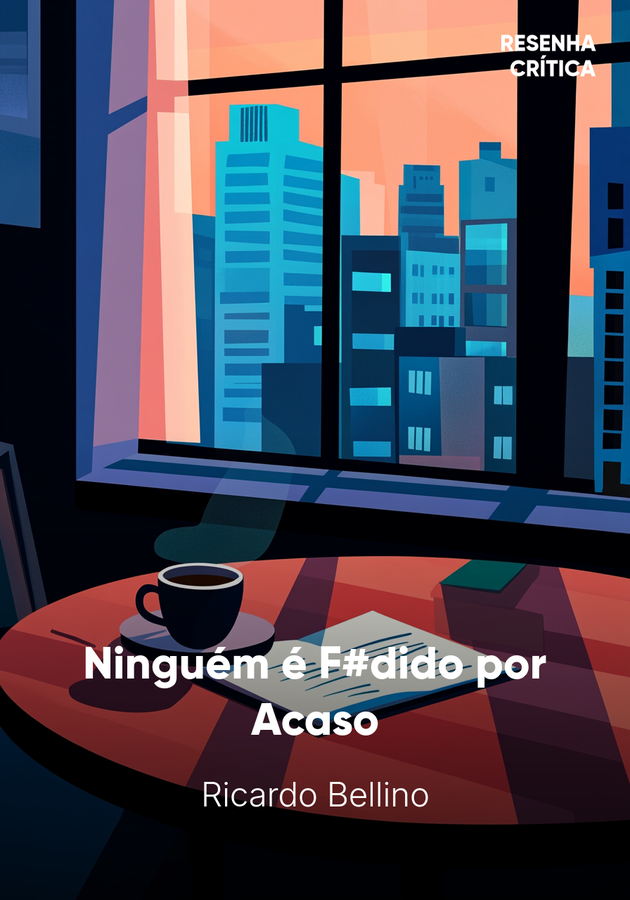 Capa do livro Ninguém é F#dido por Acaso, de Ricardo Bellino — resumo e resenha crítica no 12min