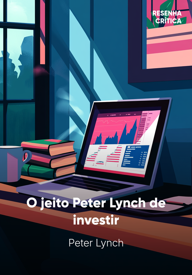 Capa do livro O jeito Peter Lynch de investir, de Peter Lynch — resumo e resenha crítica no 12min
