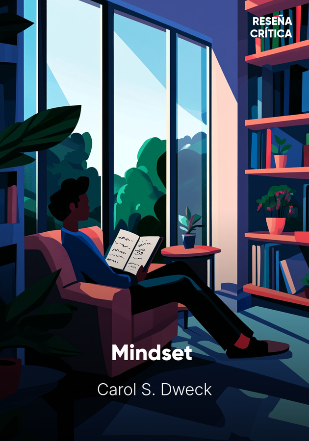 Portada del libro Mindset , de Carol S. Dweck — resumen crítico y reseña en 12min