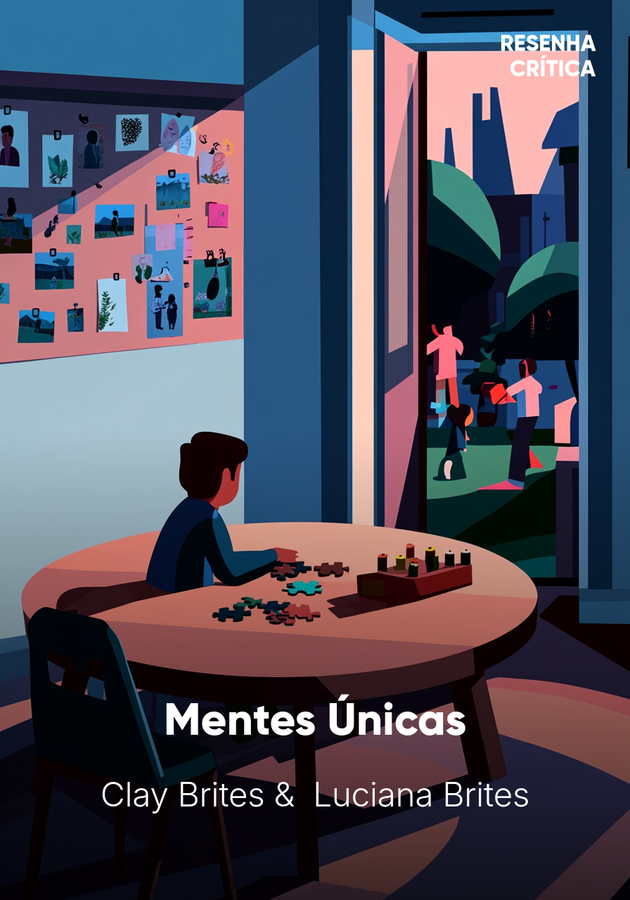 Capa do livro Mentes Únicas, de Clay Brites &  Luciana Brites — resumo e resenha crítica no 12min