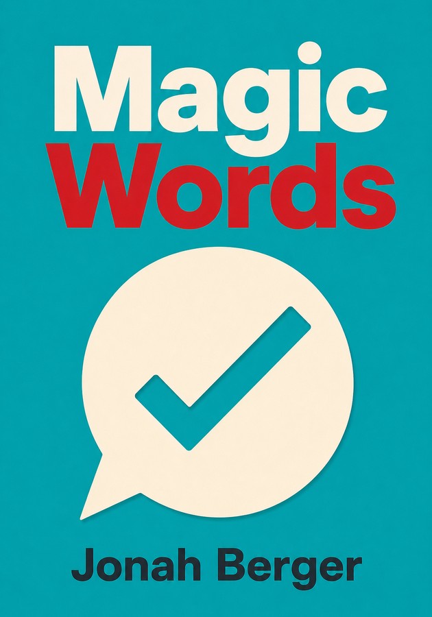 Capa do livro Magic Words, de Jonah Berger — resumo e resenha crítica no 12min