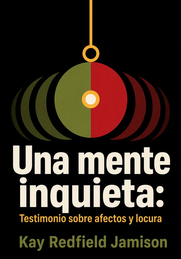 Portada del libro Una mente inquieta: Testimonio sobre afectos y locura, de Kay Redfield Jamison — resumen crítico y reseña en 12min